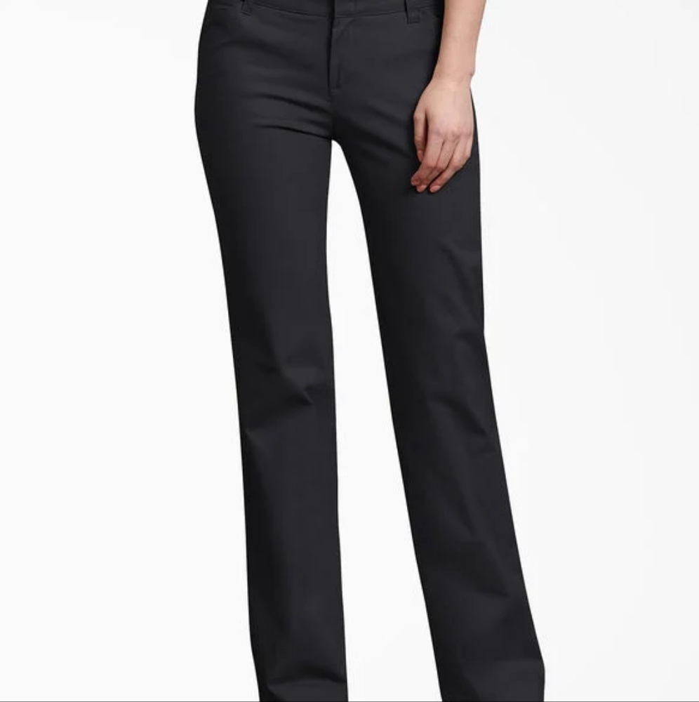 Women's Dickies Flex Twill Relaxed Fit Straight Leg Pant Size 16R
